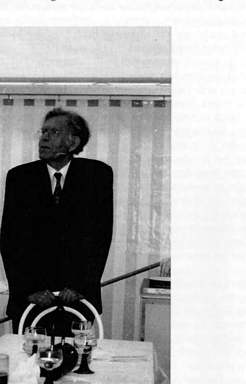 On his 85th birthday in Bad Zwischenahn, 6 July 1997