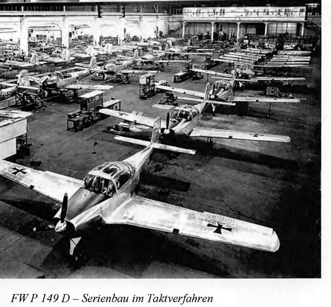Series production of the FW P.149D, Focke-Wulf Bremen