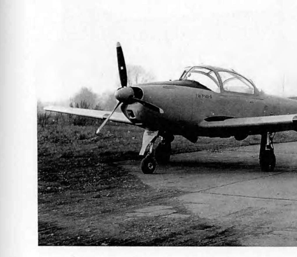 FW P.149D (Piaggio) – civil touring aircraft