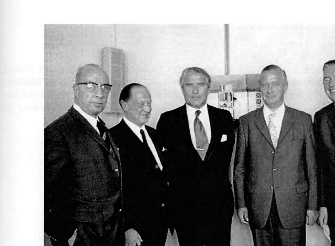 Wernher von Braun at ERNO, 1971